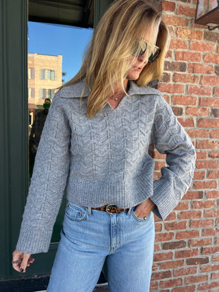 Steve Madden | Esther Sweater Grey Heather