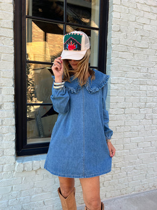 The Penny Denim Dress