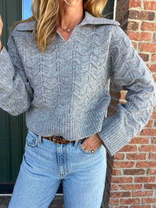 Steve Madden | Esther Sweater Grey Heather