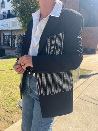 Steve Madden | Gem Blazer Black