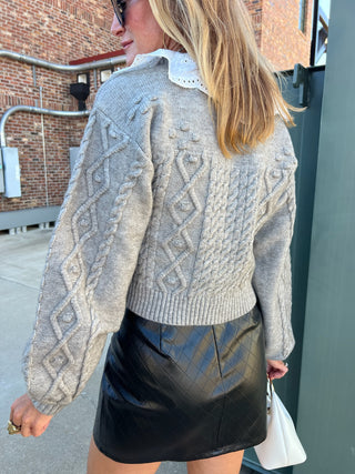 The Peter Sweater Grey