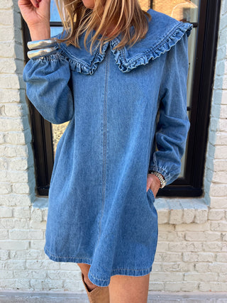 The Penny Denim Dress