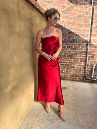 Steve Madden | Jessamine Red Dress
