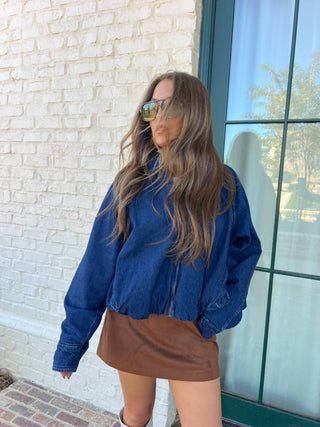 Steve Madden | Mackey Jacket Midnight Blue
