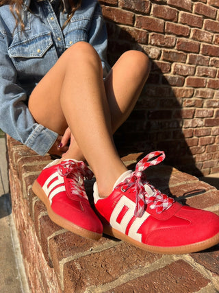Dirty Laundry | Trackstar Sneaker Red Multi