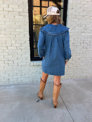 The Penny Denim Dress