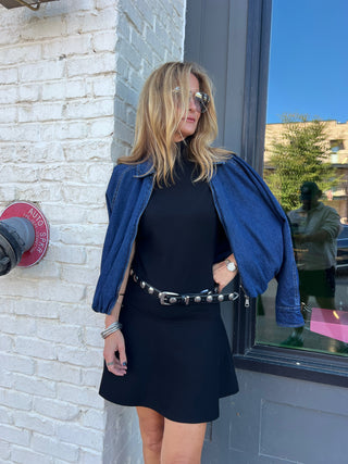 Steve Madden | Breslin Sweater Dress Black