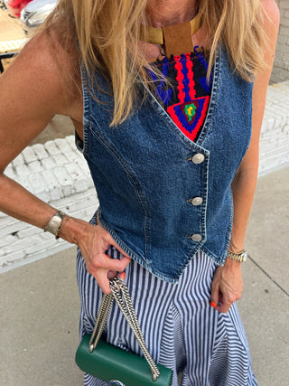 Steve Madden | Micky Top Blue Denim