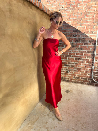 Steve Madden | Jessamine Red Dress