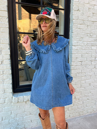 The Penny Denim Dress