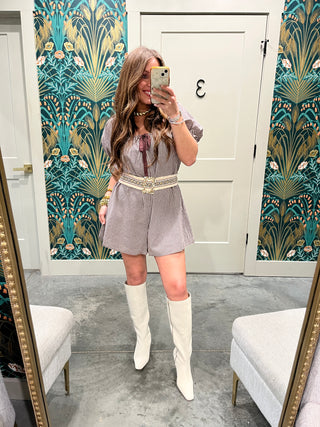 Needii | Caroline Gingham Romper