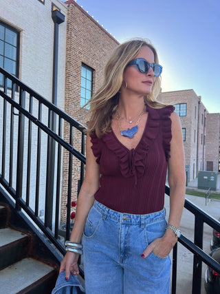 Steve Madden | Nataly Sweater Wine