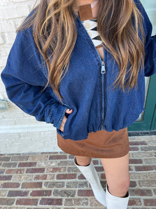 Steve Madden | Mackey Jacket Midnight Blue
