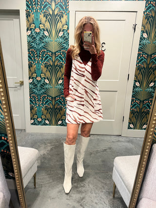 Fearless Zebra Dress