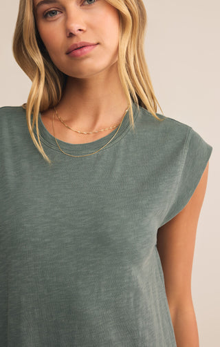 Z Supply | Calabasas Midi Dress Hunter Green