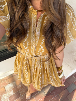 STEVE MADDEN | Daisy Dress - Dyel - Vintage Gold
