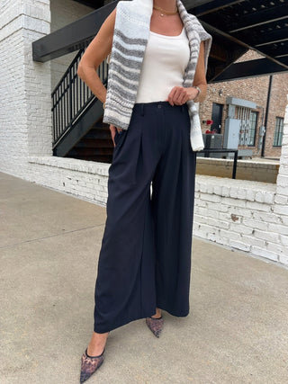 SAGE THE LABEL | MOST WANTED PLEAT FRONT WIDE LEG PANT