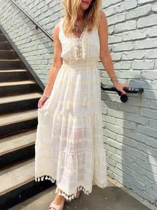 Vivienne Embroidered Dress