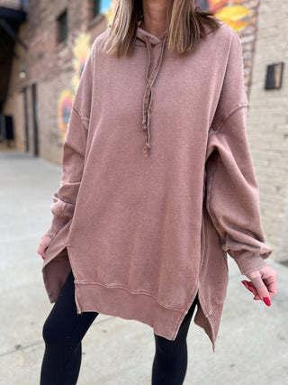 LaBiz Olivia Hoodie Coffee
