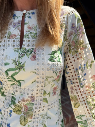 ADELYN RAE | Marshal Embroidery Eyelet Dress