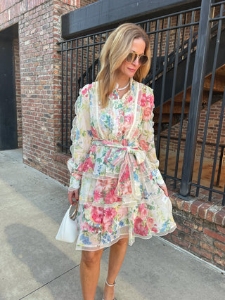 Eloise Floral Dress Vintage Garden