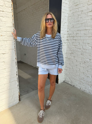 Z Supply | The Everyday Striped Crew Eclipse