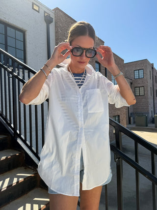 LA MIEL |  Classic Collared Button Down Shirt