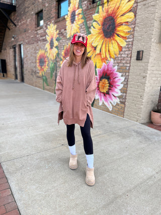 LaBiz Olivia Hoodie Coffee