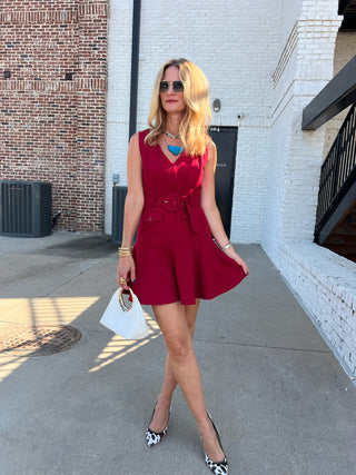 TCEC| The Scarlett Dress Red