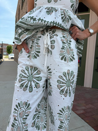 ENTRO | Poppy Olive Combo Set