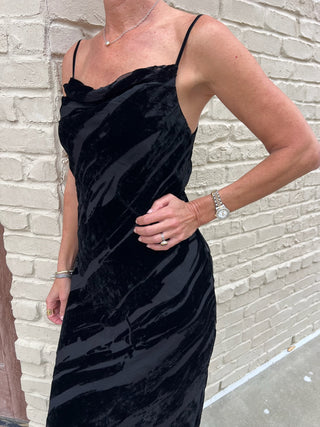 Roma Velvet Slip Maxi