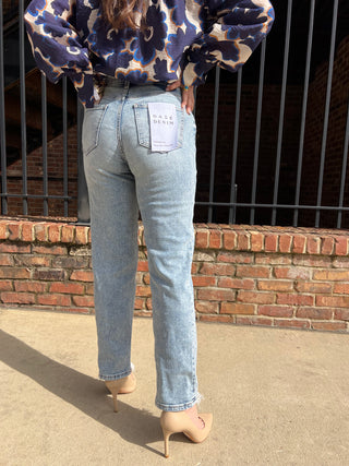 Daze Denim | Straight Up High Rise New Flame