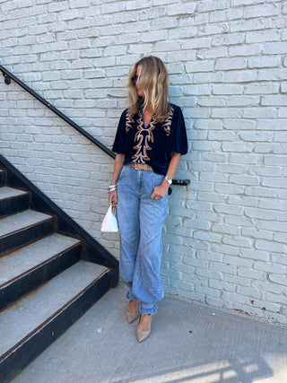 THML | Boot Scootin Blouse