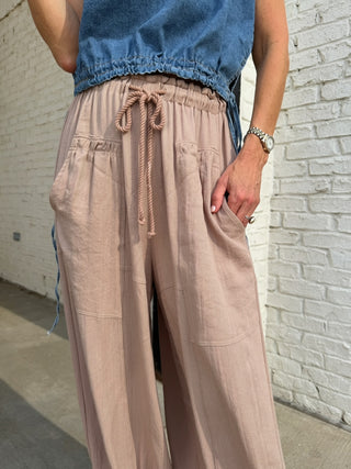 Vance Woven Bottoms Brown