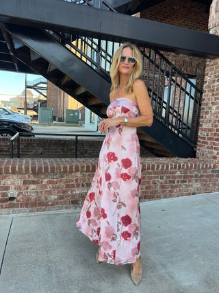 Sofie The Label | Rosie Floral Midi Dress Mauve