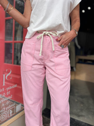 Miou Muse | Coastal Stripe Pants