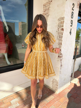 STEVE MADDEN | Daisy Dress - Dyel - Vintage Gold