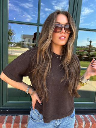 Steve Madden | Kori Sweater Dark Espresso