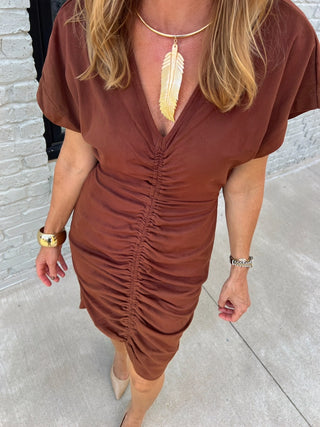 Steve Madden | Aimee Dress Dark Fig