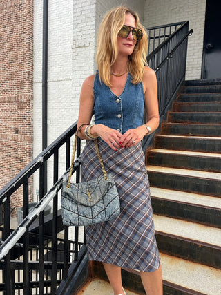Steve Madden | Micky Top Blue Denim