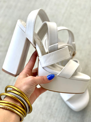 MATISSE | Savage Block Heel Ivory