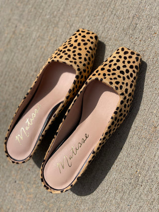 MATISSE FOOTWEAR | Classy Mule Cheetah