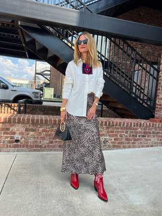 Z Supply | Izabel Leopard Skirt