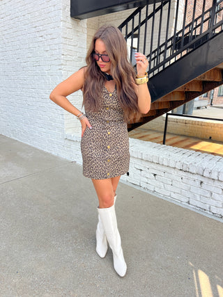 Needii | Bradley Leopard Shift Dress