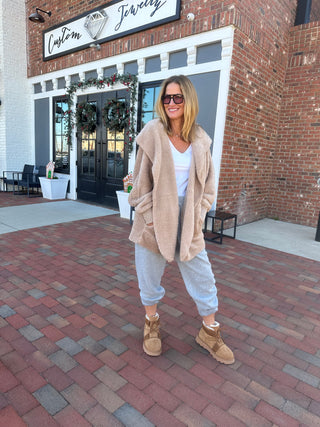 Feelin' So Cozy Light Taupe