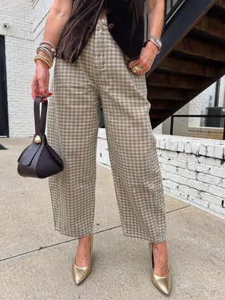 MIOU MUSE | Plaid Brew Pants