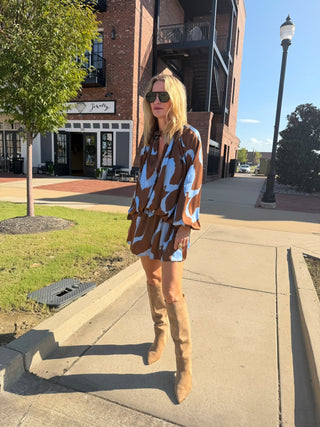 Leah Geo Dress