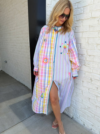 POL | Coastal Queen Duster Dress
