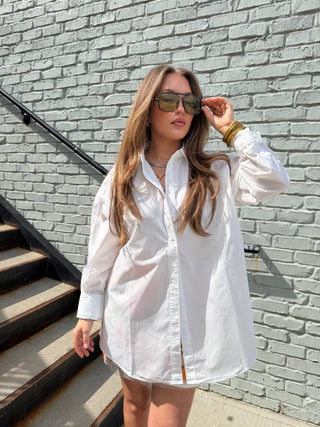 Fisher Button Down White