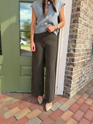 ENTRO | Weekend Escape Stripe Pants